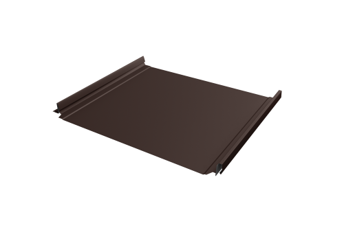 Кликфальц Pro Grand Line 0,45 PE с пленкой на замках RAL 8017 шоколад