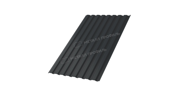 Профлист Металл Профиль МП-20х1100-A NormanMP (ПЭ-01-7016-0,5)