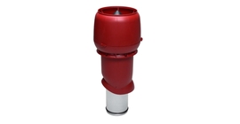 Выход вытяжки с колпаком Vilpe 160/225/500/ИЗ бордо