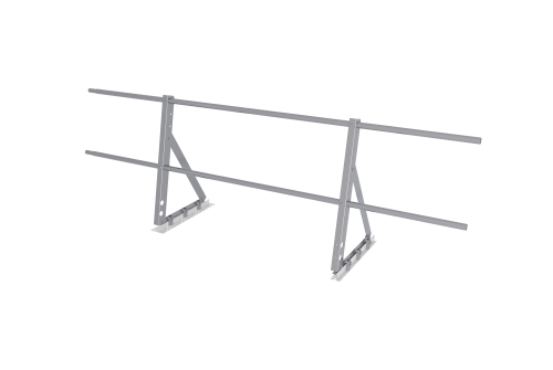 Ограждение кровельное на фальц Optima 0,65х2м RAL 7004