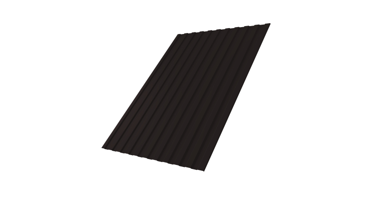 Профнастил С8А 0,45 Drap RAL 9005 черный